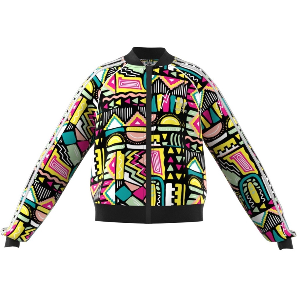 ADIDAS | Teen Cropped Superstar (SST) Multi Jacket - Picture 4 of 16